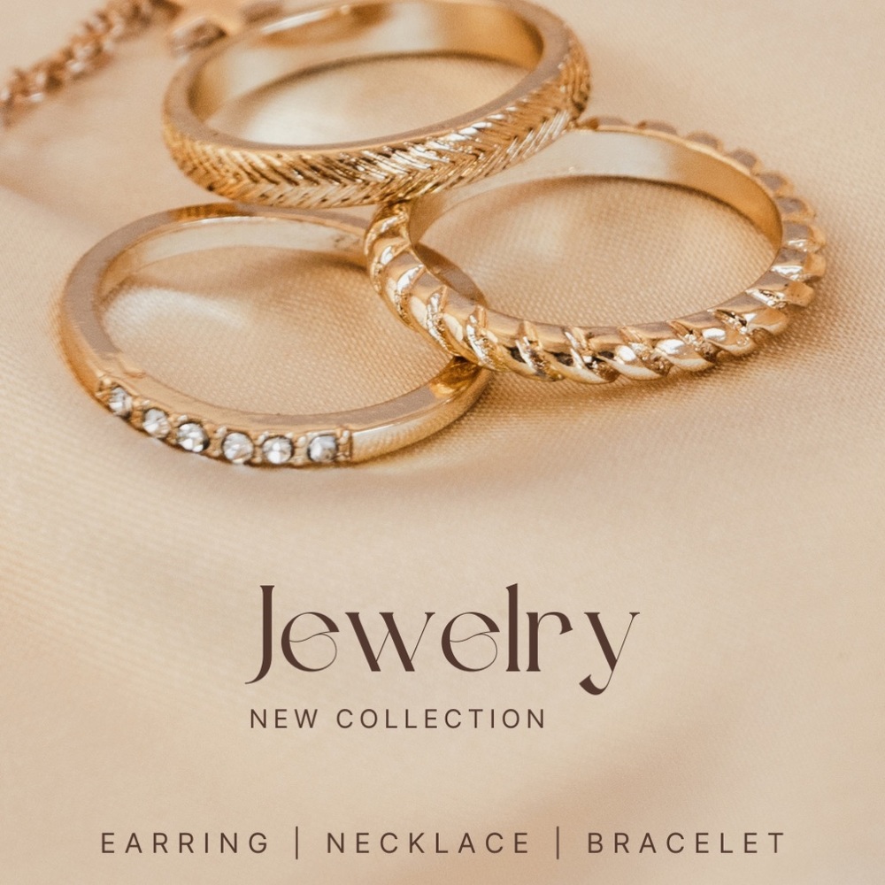 Bracelets, Necklaces, Earrings